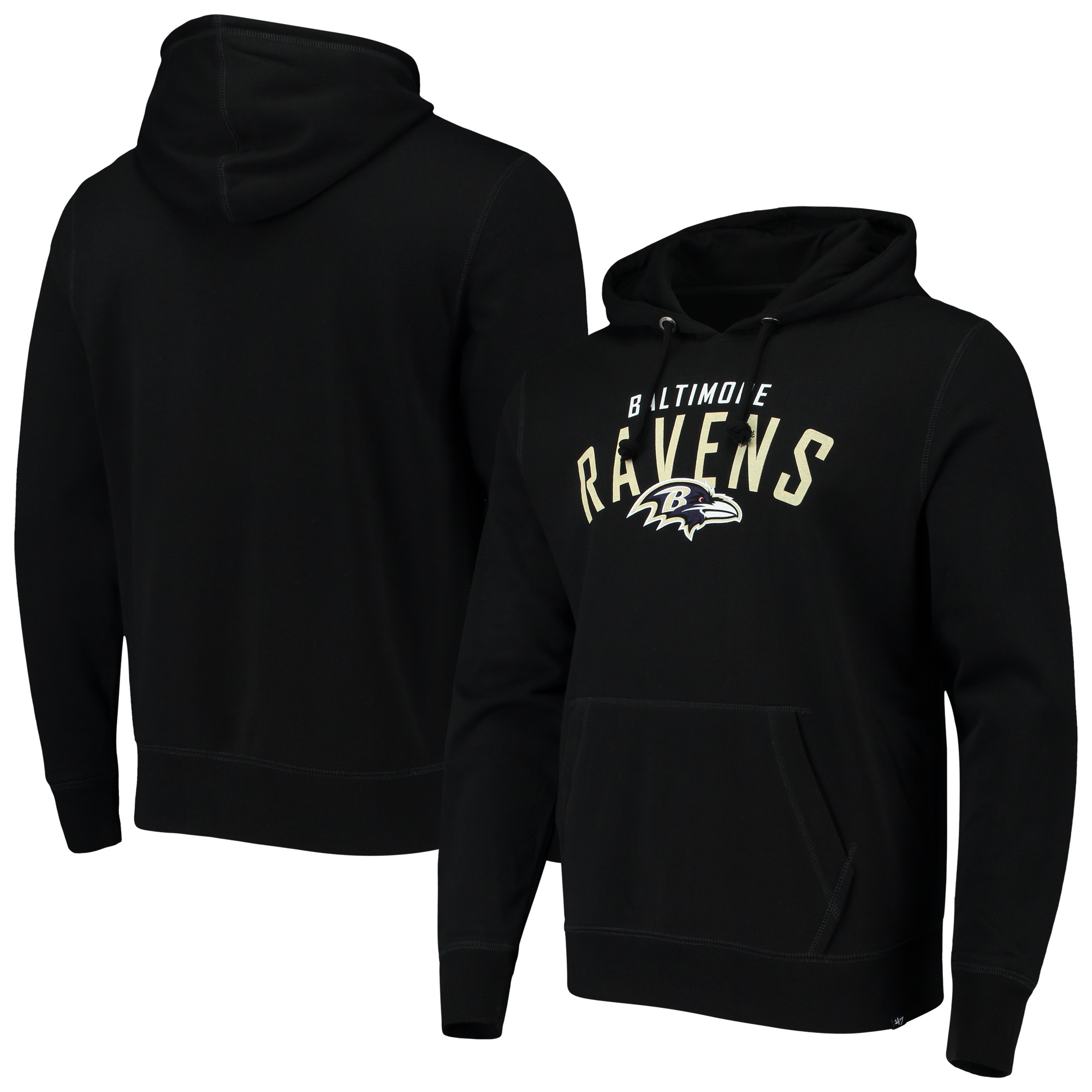 Baltimore Ravens ’47 Outrush Headline Pullover Hoodie – BALTIMORE TEAM GEAR