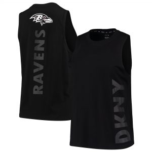 Baltimore Ravens DKNY Sport Women’s Olivia Tri-Blend Tank Top