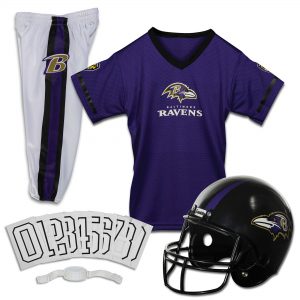 Baltimore Ravens Franklin Sports Youth Deluxe Uniform Set