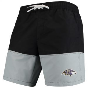 Baltimore Ravens G-III Sports by Carl Banks Anchor Volley Swim Trunks