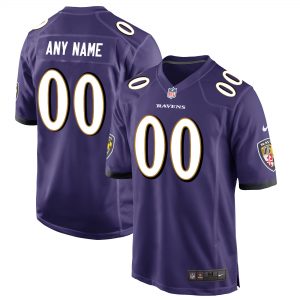 Baltimore Ravens Nike Customized Game Jersey