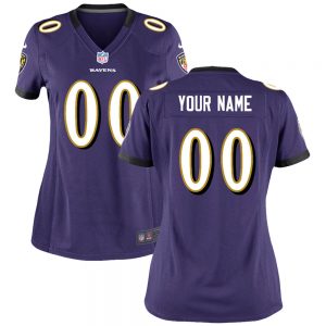 Baltimore Ravens Nike Women’s Customized Game Jersey